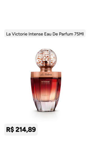 La victorie intenso Eau parfum 75 ml